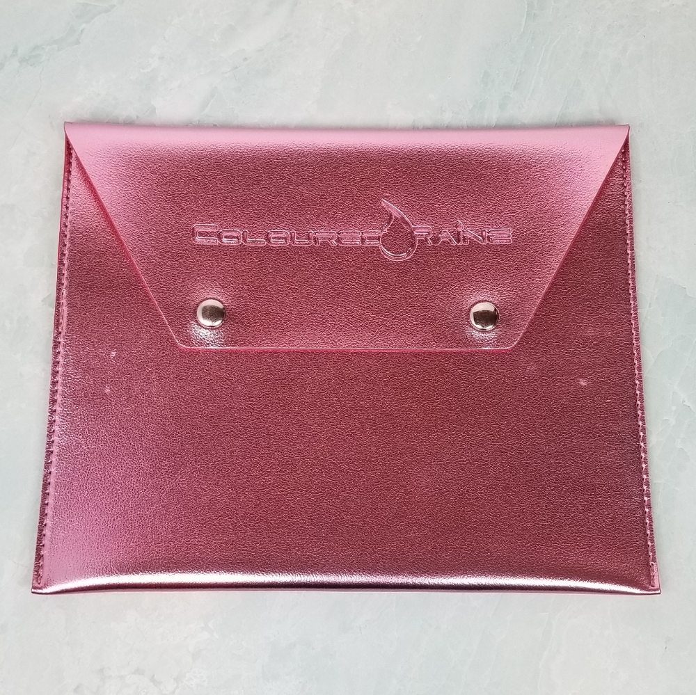 Coloured Raine Makeup Clutch Bag